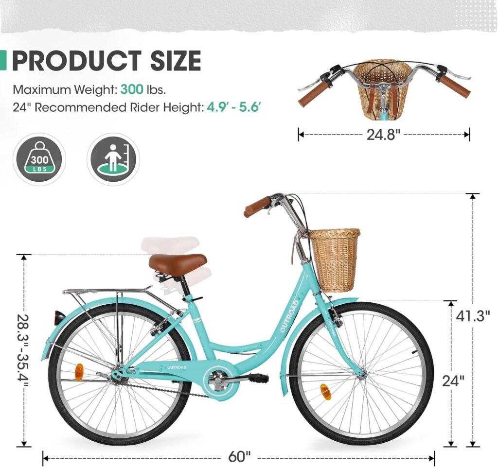 Outroad beach cruiser bicycle review