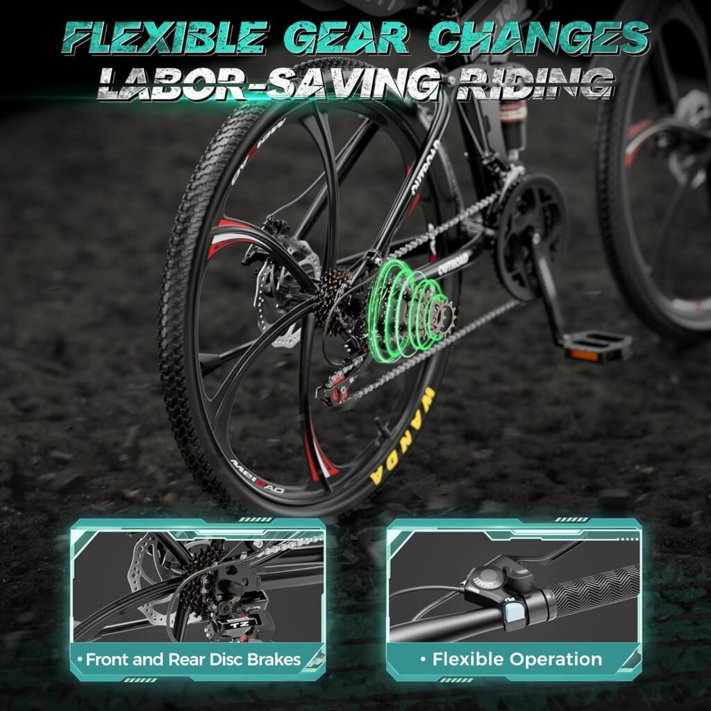 Outroad 26 Inch Folding Mountain Bike sale