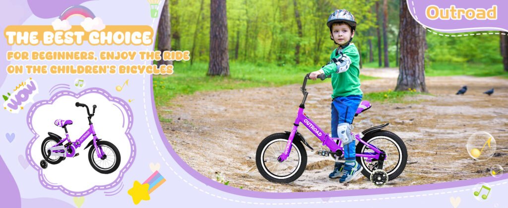 Outroad kids bike outdoor riding for young children