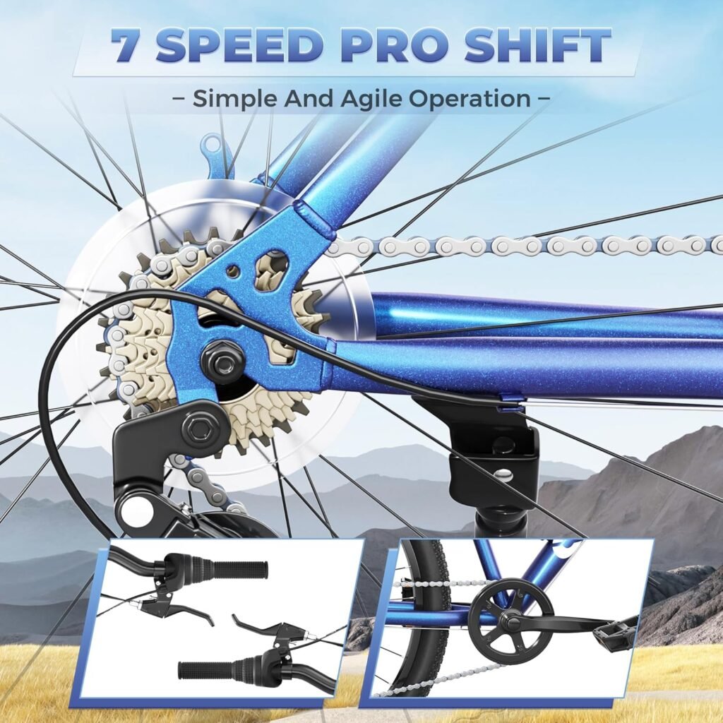 Outroad 26 inch mountain bike 7 speed