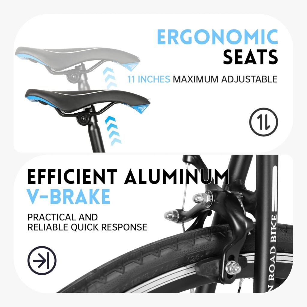 Outroad commuter road bike for city riding and daily travel